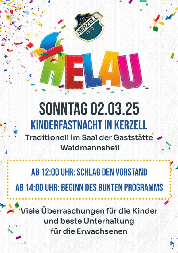 Kinderfastnacht 2025 - Kerzell